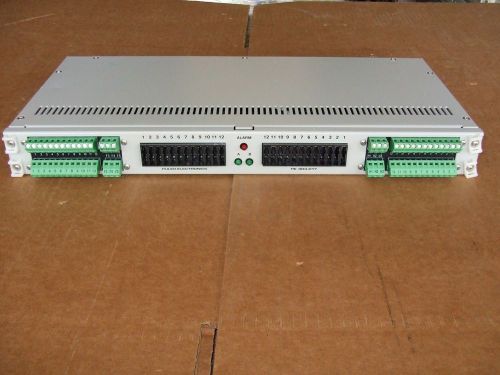 Puleo PE303-017 Fuse 24 Volt Fuse Alarm Panel 19&#034; RackMount