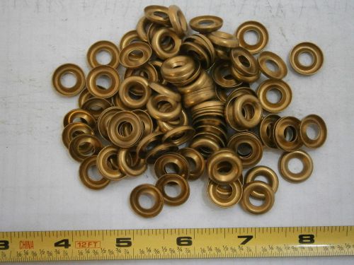 Finish Washers #10 Brass Plain Lot of 150 #795