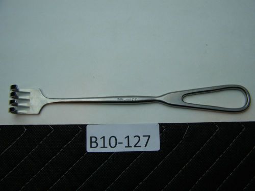 Miltex 11-553 VOLKMAN RETRACTOR 8.75&#034; 4 Blunt Prongs Veterinary Instruments