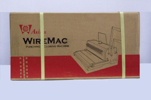 Akiles WireMac31 -14&#034; 3:1 Pitch Wire Binding, Punching &amp; Closing Machine