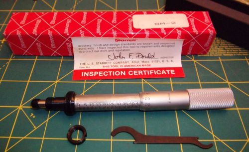 Starrett/Newport SM-2 Vernier Micrometer with 50mm travel