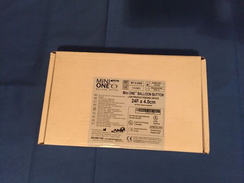 AMT Mini One Balloon Button Low Profile Feeding Device 24F x 4.0cm New Sealed