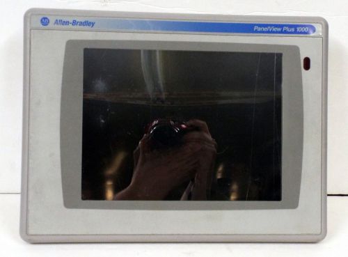 1 USED ALLEN-BRADLEY 2711P-RDT10CX SER A REV F PANELVIEW PLUS 1000 COLOR DISPLAY