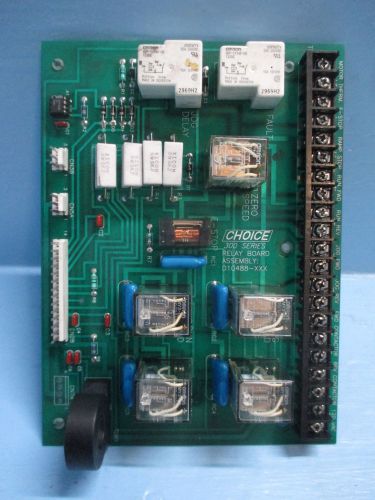 Choice carotron d10488-xxx 300 series ac drive relay plc circuit board for sale