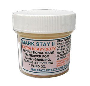 Mark Stay 2 - 1 Oz. | Sandblasting Craft Bandsaw Glass Ring Saw Universal Part