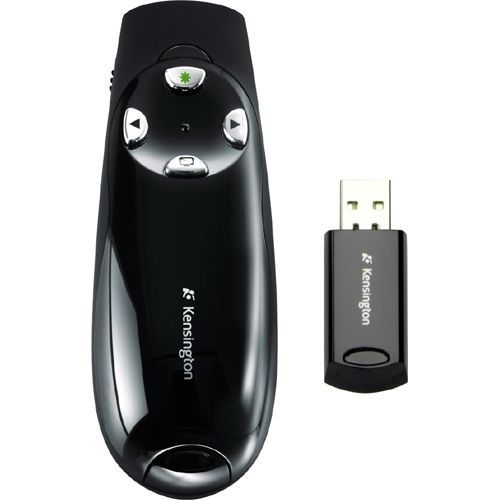 Kensington K72353US Kensington Wireless Presenter Pro with Green Laser - Laser -