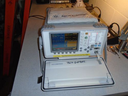 Agilent OmniBER 720 J1407A Analyzer w/opts 002 104 601 602