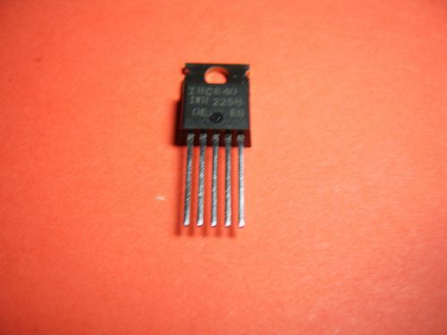 10x IRC640 N-CH MOS-FET 18A 200V RDS=0.18ohm TO220-5 IR (A-1427)