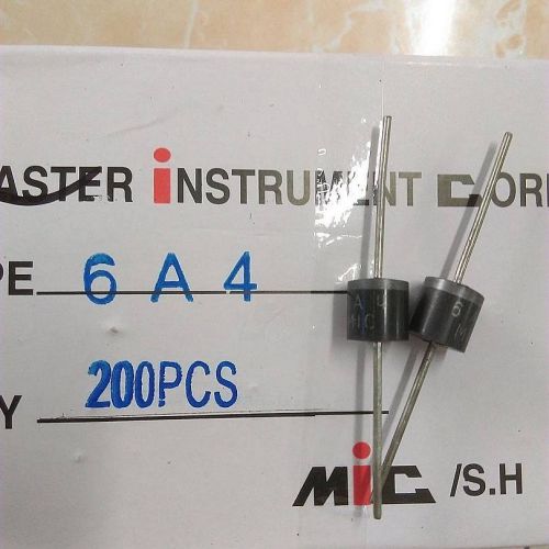 10PCS 6A4 6A 400V DIP Rectifier Diode