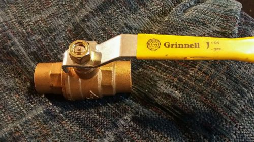 GRINNELL MS 58 BALL VALVE 3/4&#034; NPT 150 WSP 600 WOG