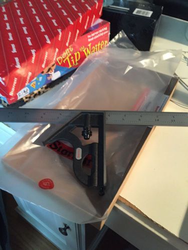 STARRETT 12&#034; COMBONATION SQUARE C11H-12-4R