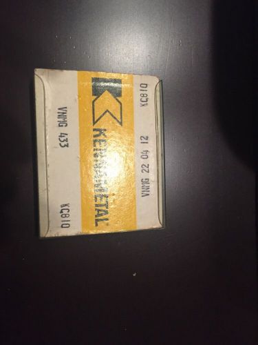 Kennametal Inserts VNMG 433 KC810