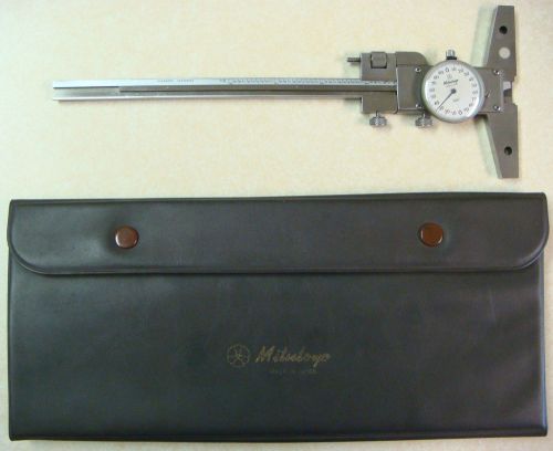 Mitutoyo 527-311 dial depth gage indicator caliper 0-6&#034; for sale