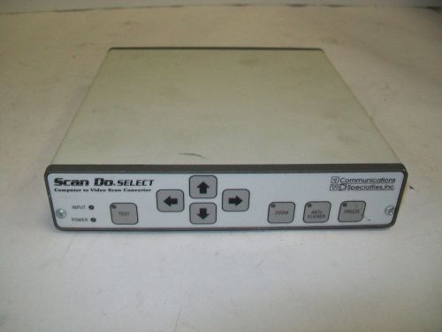 Scan Do Select 1290 Computer to Video Scan Converter