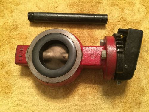 Lunkenheimer 2 Inch Cast Iron Bronze Disk Butterfly Valve