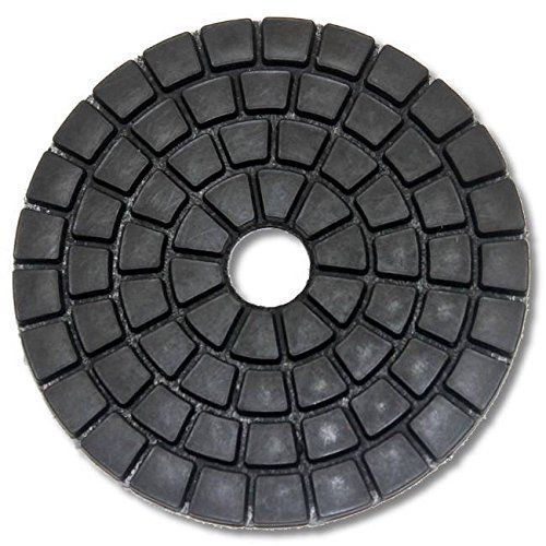 4&#034; DAMO Black Buff Pads for Granite Polishing &amp; Glazing/ Final Buffing Pads New