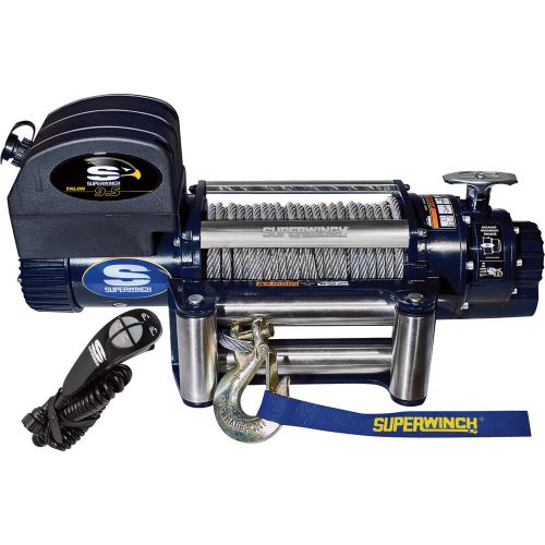 Superwinch 12v dc truck winch w/remote-12,500lb cap model# 1695200 for sale