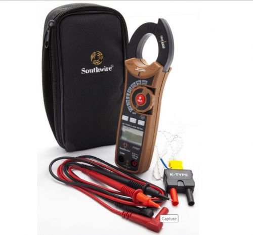 New durable true rms frequency capacitance southwire digital display clamp meter for sale