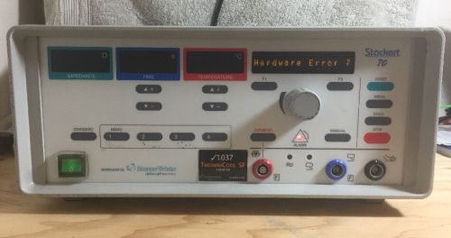 Biosense Webster Stockert 70 RF Generator