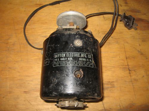 Vintage Dayton Electric Motor Model 5K002 GF Runs