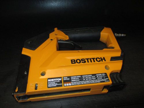 BOSTITCH BTFP71875 Heavy Duty Crown Stapler 3/8 INCH IN GREAT WORKING CONDITION