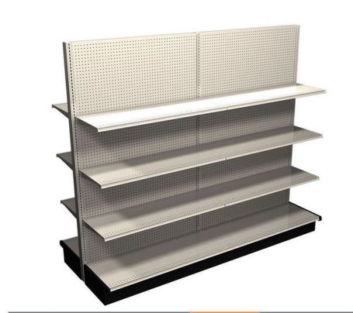 4&#039; W x 54&#034; H Platinum Lozier Shelving Gondola