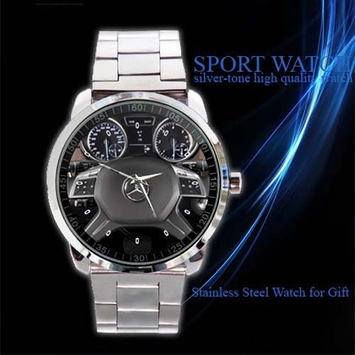 2012 MCD Benz ML 350 4Matic Blue Ef steering New Design On Sport Metal Watch