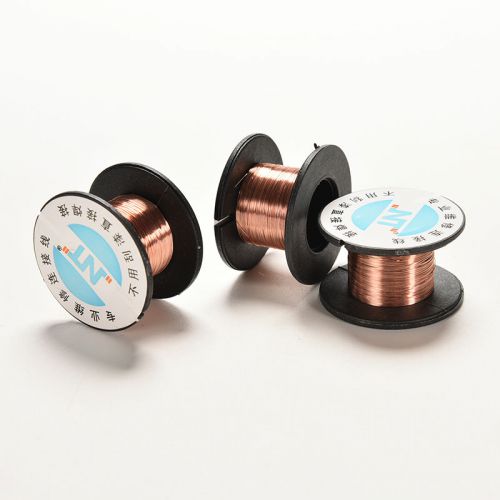 2pcs 0.1MM Copper Soldering Solder PPA Enamelled Repair Reel Wire High Quality