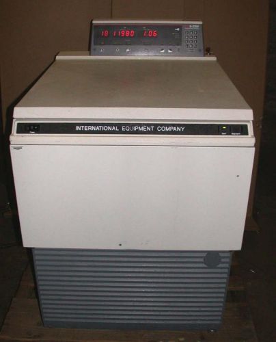 IEC International Equipment programmable centrifuge B-22M Sorvall SS-34 rotor