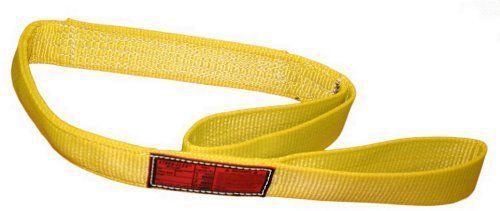 Stren-Flex EEF1-902-6 Type 3 Heavy Duty Nylon Flat Eye and Eye Web Sling, 1 Ply,