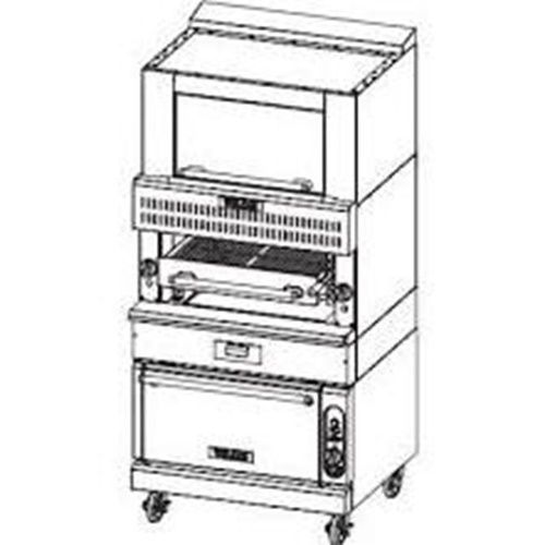 Vulcan VBB1BF V Series Heavy Duty Broiler 36&#034; Gas (3) 33,500 BTU radiant...