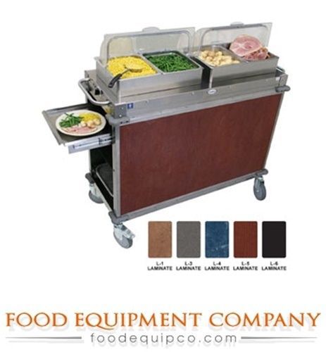 Cadco CBC-HH-L4-4 Mobile Hot Buffet Cart 51&#034; H x 52.75&#034; W x 20.75&#034; D Girona...