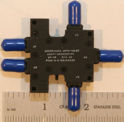 Merrimac PDM-3-2-8G Combiner/Divider + Coupler 6.5-8.4