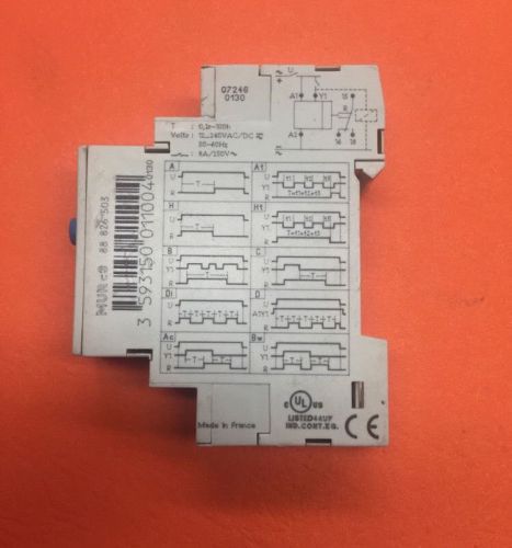 Crouzet multi function timer relay MURc3