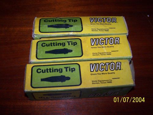 3-VICTOR 14-HDN CUTTING TIP 3 TIPS ONE BID.FREE SHIPPING MODEL 0330-0508