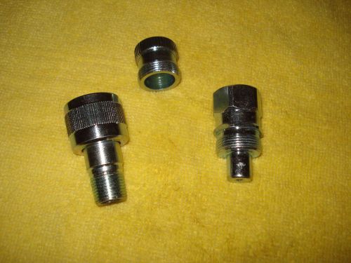 3/8&#034; Hydraulic Coupler Set- male and Female- For Blackhawk 10Ton Porta Power