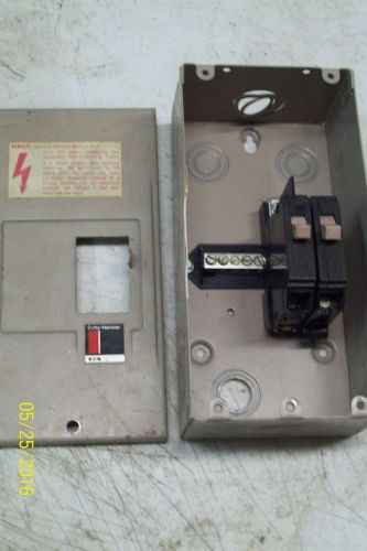 CUTLER HAMMER CIRCUIT BREAKER ENCLOSURE CH2A