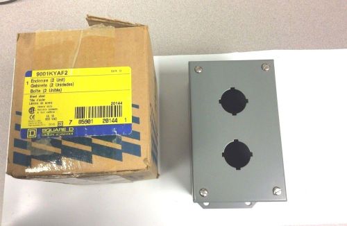 Square D 9001KYAF2 -  2 Unit Enclosure New in Original Box