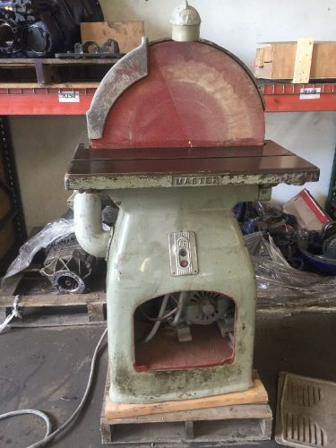 24&#034; Kindt - Collins Master disk sander Works Good