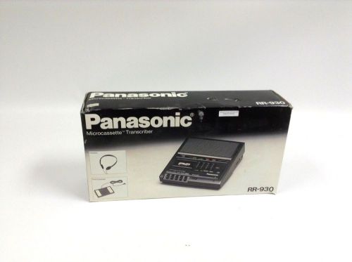 Panasonic RR-930 Microcassette Transcriber Recorder