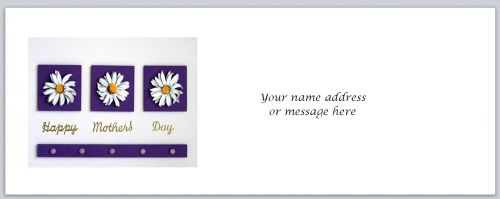 30 Personalized Return Address Labels Flowers Buy 3 get 1 free (c819)