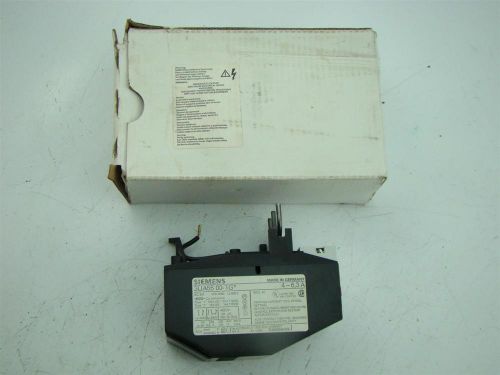 SIEMENS OVERLOAD RELAY 12, 5-20A