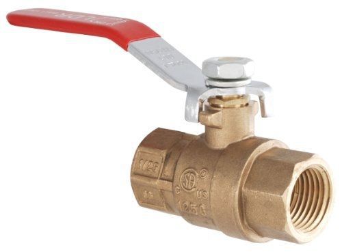 LDR 020 1512 3/8-Inch IPS Brass Heavy Duty Gas Ball Valve