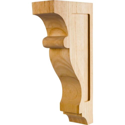 One Large- 3-1/2&#034; x 10&#034; x 16&#034; Transitional Contour Corbel,-  # CORW-3RW