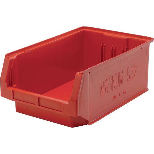 Quantum storage magnum bin- 6pk 19 3/4inl x 12 3/8inw x 7 7/8inh red #qms532rd-z for sale