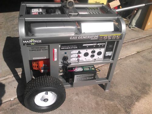 Magforce 9000 RC Industrial Generator 8400 Watt. Remote Starting,  BRAND NEW!