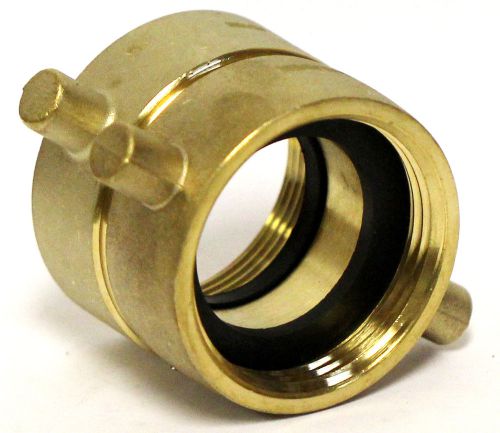 NNI 1-1/2&#034; NST (NH) x NPSH Fire Hose Double Female Swivel Adapter