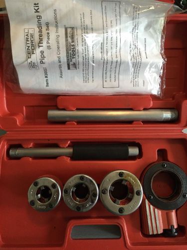 Central Forge Pipe Threading Kit- 5 Piece Set 30027