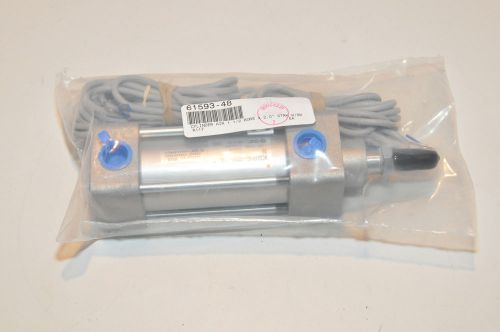 SMC NCDA1B150-0200N-A54L-X B9 Cylinder w/ 2x SMC D-A54