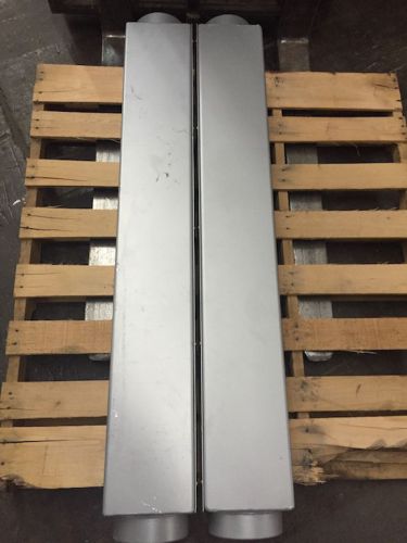 Appleton 6&#034; x 52&#034; steel pull boxes quantity: 2 for sale